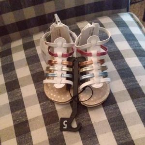 Infant girl size 5 sandals